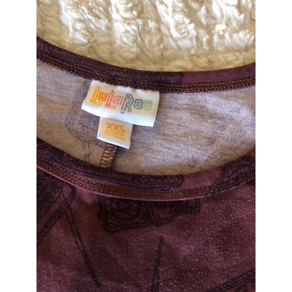 LULAROE “Unicorn” Boombox Print Dress - Picture 3 of 5